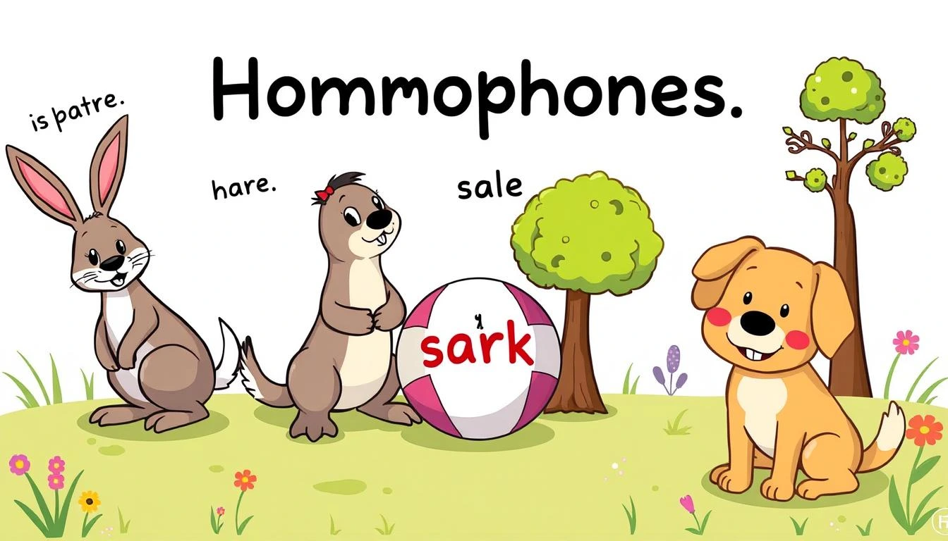 Discover Fun New Animal Homophones for Kids 2024